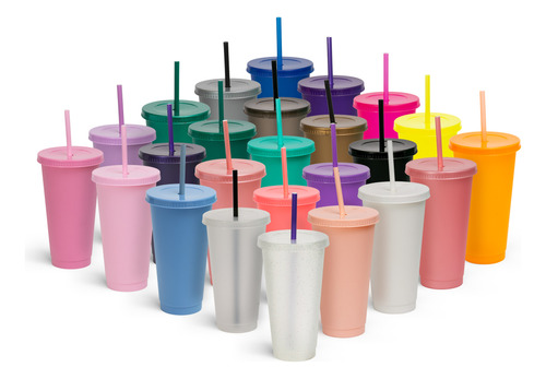 80 Vasos Reusables 24oz : La Mejor Idea Para Tu Pool Party