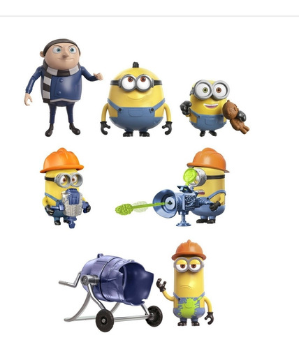 Imagen 2 de 6 de Set Guarida Secreta De Gru Minions Original Mattel Envío Ya