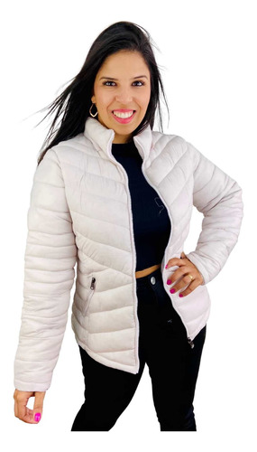 Jaqueta Puffer Cinturada Feminina Leve Confortável