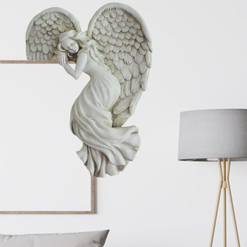 Estatuas De Ángeles Colgantes Figuras De Querubines Derecha