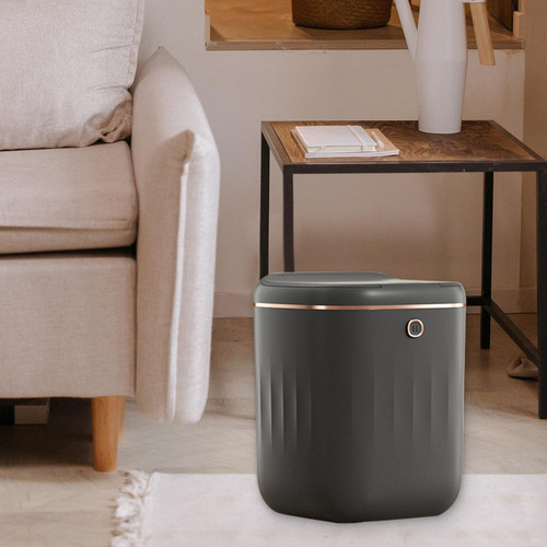 Cubo De Basura Inteligente Con Sensor De Movimiento Para