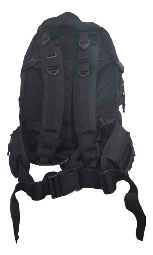 Mochila Trilhas & Rumos Commuter 42l Cor Preto Desenho Do Tecido Lisa