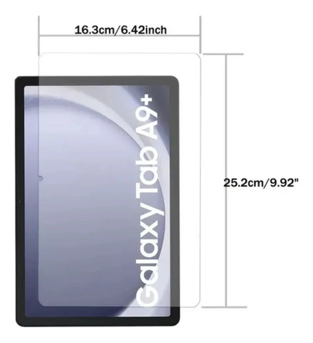 Vidrio Templado Glass Para Samsung Tab A9+ Plus