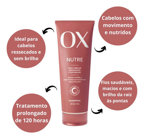 Ox Shampoo Nutre 200ml