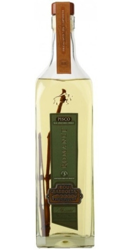 Pisco Bou Barroeta Romanet 35gl, 750ml / El Destilado