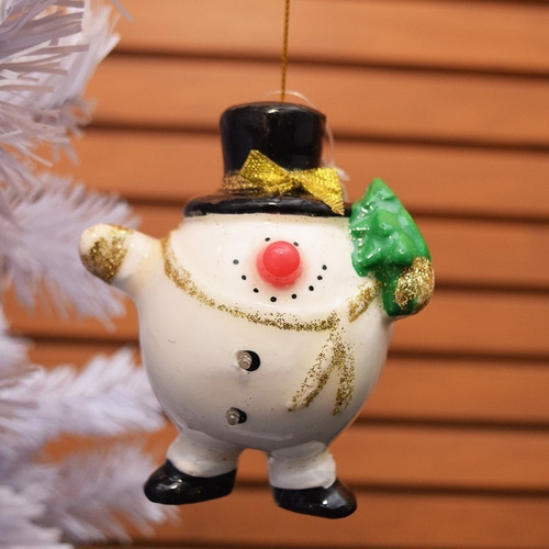 Paquete De 4 Esferas De Figuras Navideña Con Luz Led