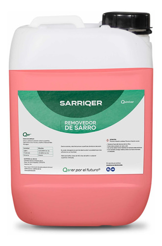 Removedor De Sarro Sarriqer 4 Lts