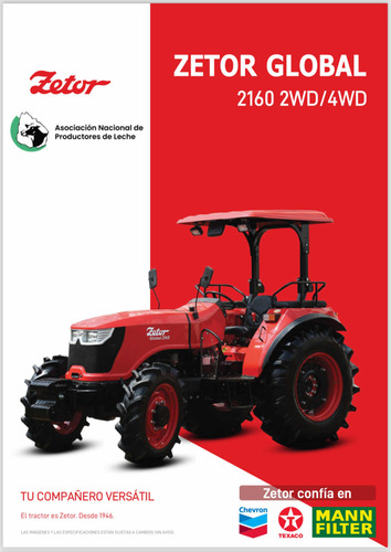 Tractor Zetor 60 Hp