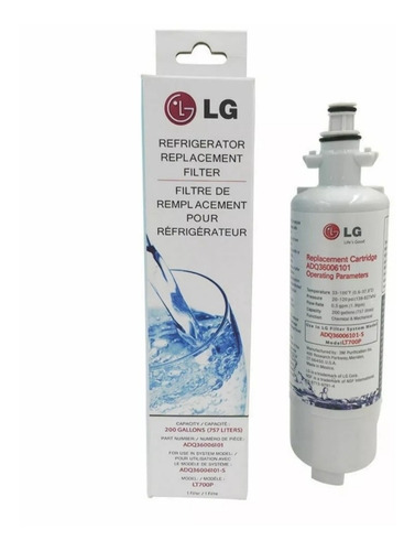 Filtro De Agua Nevera Lt700p LG Adq36006101 46-9690