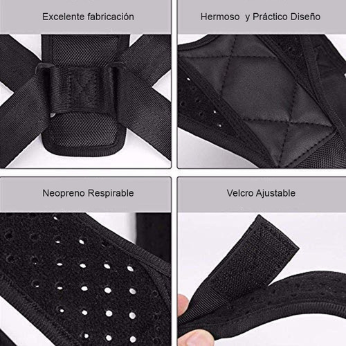 Corrector De Postura Espalda Hombres Y Mujeres Unisex