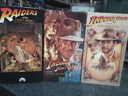 Indiana Jones-coleccion-original-vhs-george Lucas-vhs-1981