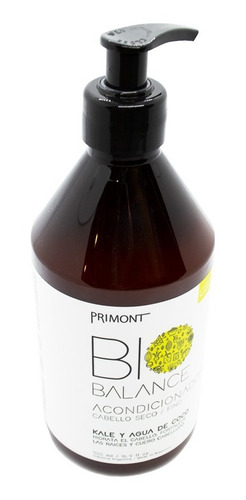 Primont Acondicionador Vegano Bio Balance Kale Y Coco 500ml