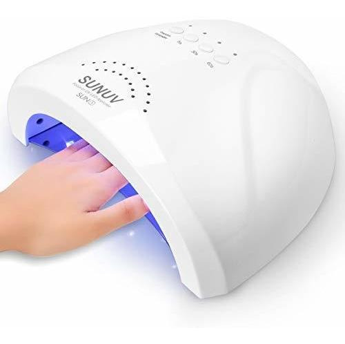 Lampara De Uñas De Gel Uv, Secador De Uñas Led Sunuv Para Es