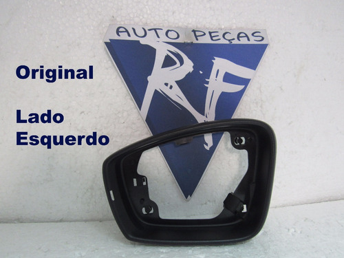 Imagem 1 de 6 de Aro Moldura Retrovisor Gol G6 2012 2013 2014 Esq Orig Seta