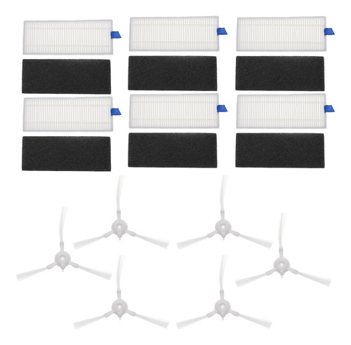 Emagtech 12 Uds Cepillos Laterales Y Filtros De Aspiradora R