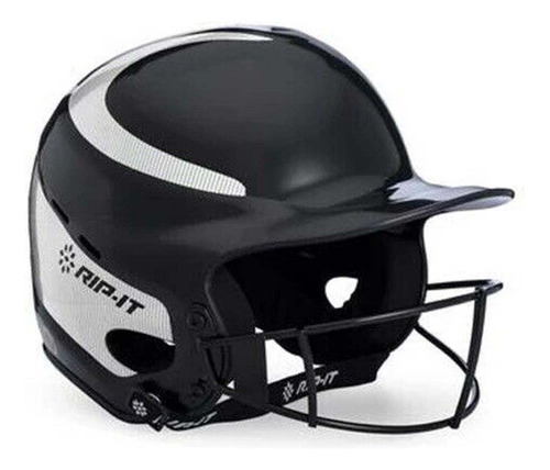 Rip-it Vision Pro - Casco De Softbol Tecnologia Blackout, 6 