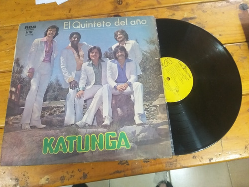 Katunga El Quinteto Del Año Vinilo Lp 1977 Cumbia Tropical