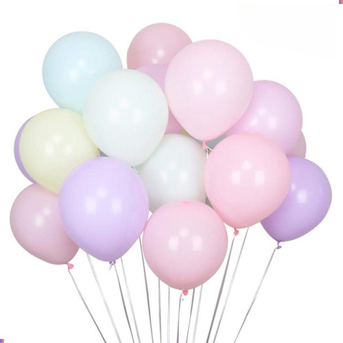 Balão Bexiga Candy Colors 9 Polegadas Sortidos 50 Unidades