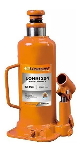 Crique Hidraulico Tipo Botella 12 Tn Reforzado Lusqtoff LQH91204