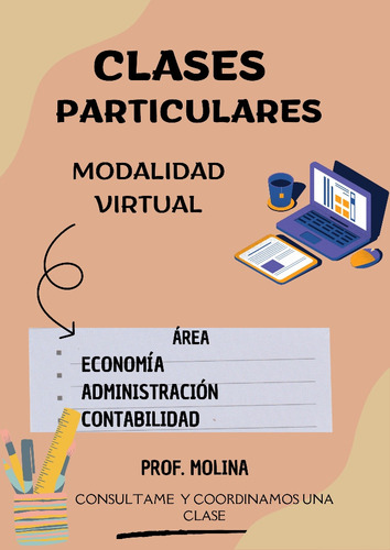 Clases Particulares - Área Economía/contabilidad