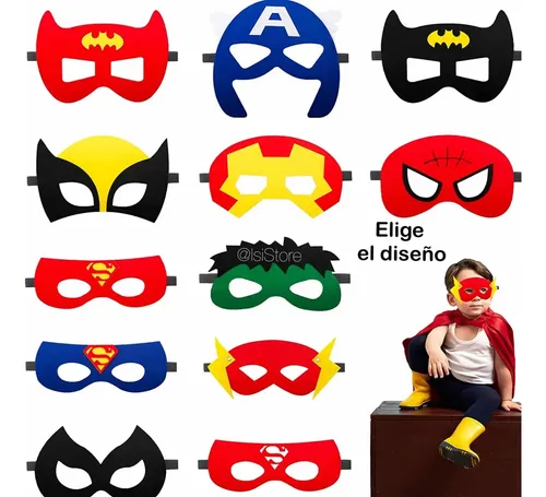 Media Máscara Hombre Murciélago para niños | Don Disfraz