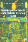 Libro La Mujer Puertorriqueã±a En Su Contexto Literario Y...