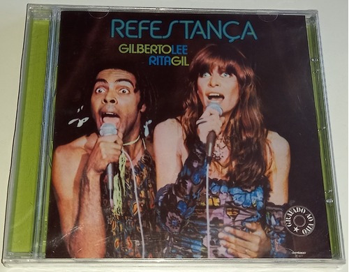 Cd Gilberto Gil E Rita Lee Ao Vivo 1977 Novo - Lacrado