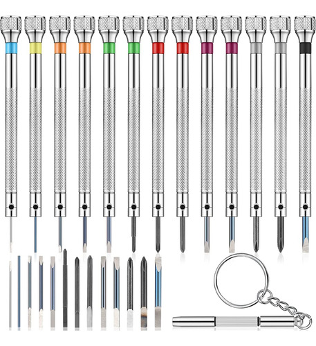 Mini Reloj De Precisión Con Destornillador, 13 Piezas, Jewel