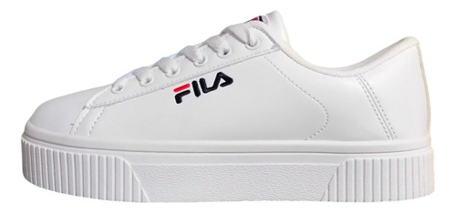 Tenis Fila Martino Color Blanco/ Marino/ Rojo (042-125)