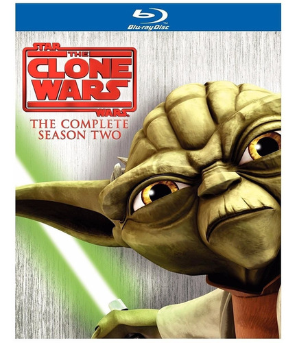 Blu-ray Original The Clone Wars Season 2 Anakin Obi-wan Bane