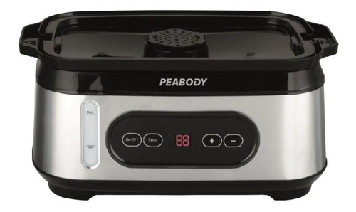 Imagen 4 de 8 de Vaporera Digital Peabody 3 Bandejas De 950 Watts Pe-st1000ix