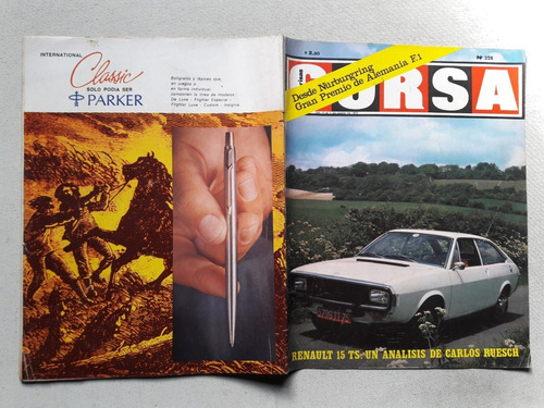 Revista Corsa Nº 328 Agosto 1972 - Road Test Renautl 15 Ts