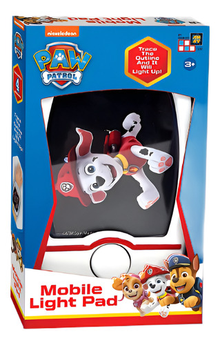 Pizarra Mágica Mobile Light Pad Paw Patrol 22cm Color Azul