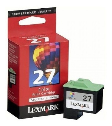 Cartucho Lexmark 27 Color Original
