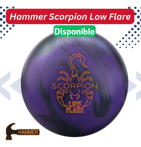 Hammer Scorpion Low Flare 14 Bola De Bowling Pelota De Bolos