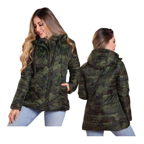 Chaqueta camuflada mujer discount