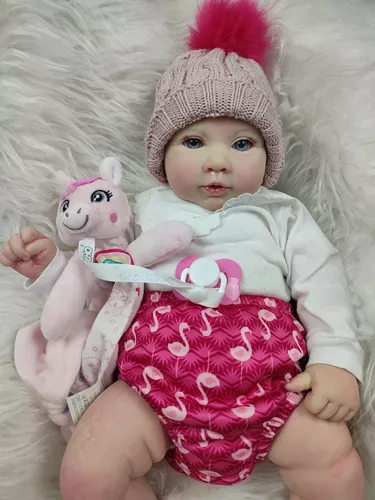 Bebê Reborn Recém Nascido Realista Menina Barato (piper)