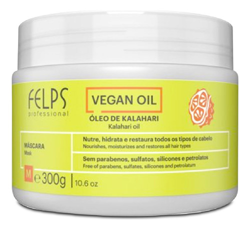 Mascara Vegana Con Aceite De Kalahari 300g - Felps