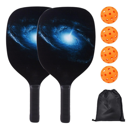 Juego De Raquetas De Pickleball Madera Para Todas Las Edades