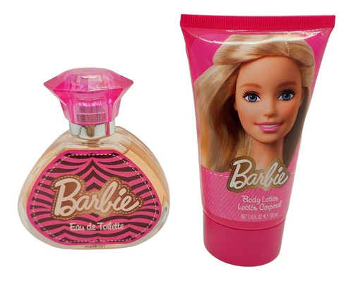 Loción Para Niña Barbie + Crema Corporal