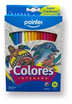 Comprar Lapices De Colores Pointer X36 Intensos Y Cremosos Hexagonal