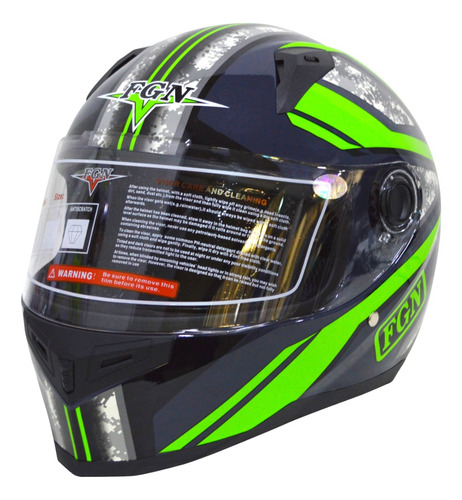 Casco De Moto Integral Fgn Certificado Dot/fgn-819