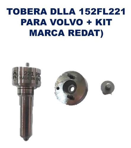 Tobera De Inyector Volvo O Punta B12r Ref. L221pbc Redat