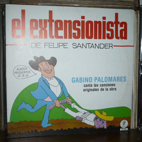 Gabino Palomares Los Folkloristas Lp El Extensionista