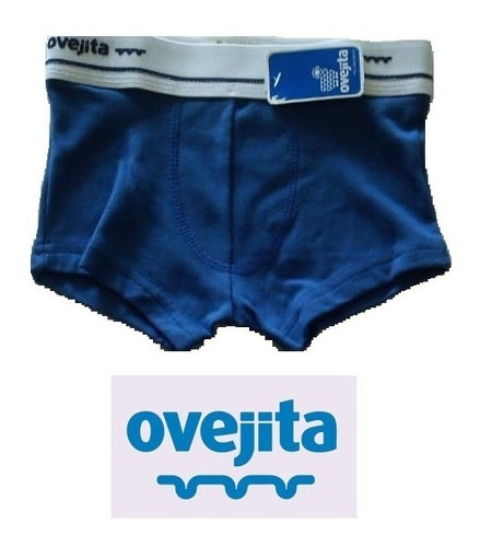 Interior Boxer Ovejita Original De Algodon Niño Tallas 4 / 6