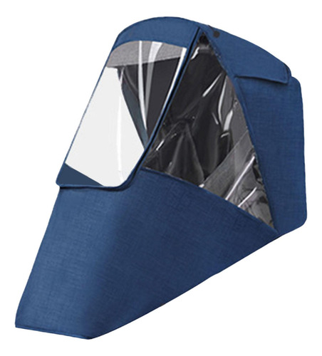 Funda De Lluvia Para Cochecito Accesorio Impermeable Azul