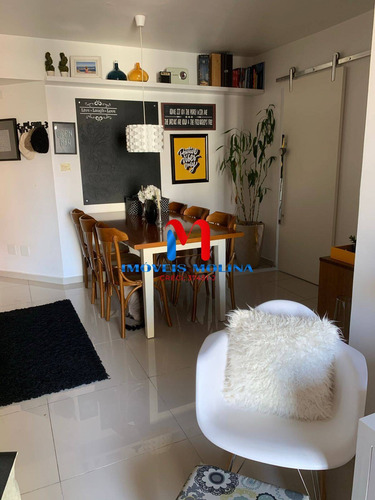 Imagem 5 de 15 de Apto Vl. Guiomar 62m² 2 Dorms 1 Vaga Com Lazer - 4076