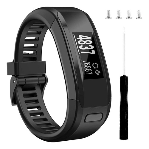 Wizvv Bandas De Repuesto Compatibles Para Garmin Vivosmart H