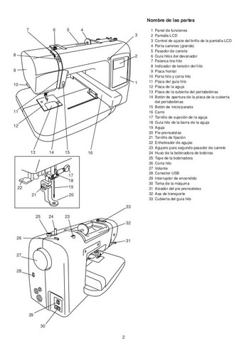 Imagen 6 de 7 de Manuales Maq. De Coser Varias Marcas Copias Envío Gratis