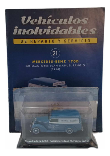Camioneta Coleccion Reparto Y Servicio Mercedes Benz Fangio